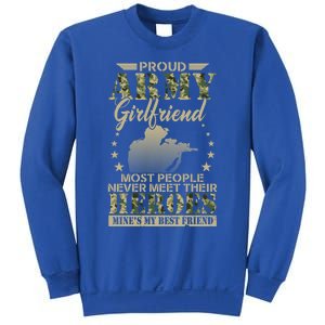 Wo Proud Army Friend Most People Great Gift Memorials Day Great Gift Sweatshirt