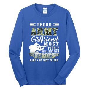 Wo Proud Army Friend Most People Gift Tall Long Sleeve T-Shirt