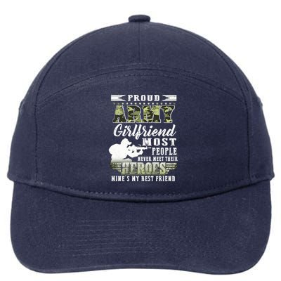 Wo Proud Army Friend Most People Gift 7-Panel Snapback Hat