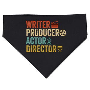 Writer Producer Actor Director Retro Film Filmmaking USA-Made Doggie Bandana