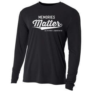 Wear Purple Alzheimers Awareness Gifts Memories Matter Gift Cooling Performance Long Sleeve Crew