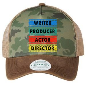 Writer Producer Actor Director Movie Filmmaker Filmmaking Legacy Tie Dye Trucker Hat