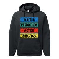 Writer Producer Actor Director Movie Filmmaker Filmmaking Performance Fleece Hoodie