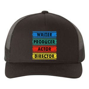 Writer Producer Actor Director Movie Filmmaker Filmmaking Yupoong Adult 5-Panel Trucker Hat