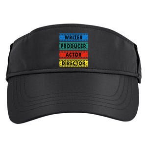 Writer Producer Actor Director Movie Filmmaker Filmmaking Adult Drive Performance Visor