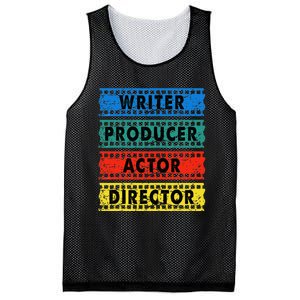 Writer Producer Actor Director Movie Filmmaker Filmmaking Mesh Reversible Basketball Jersey Tank