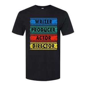 Writer Producer Actor Director Movie Filmmaker Filmmaking Softstyle CVC T-Shirt