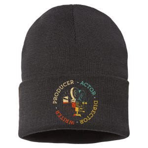 Writer Producer Actor Director Funny Film Theatre Filmmaker Sustainable Knit Beanie