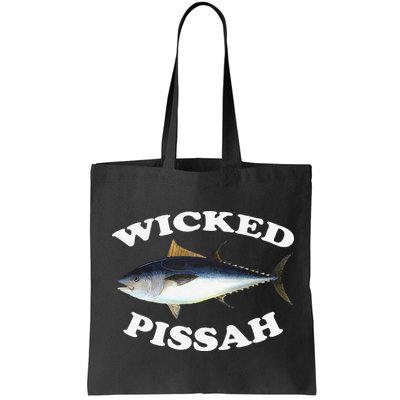 Wicked Pissah Bluefin Tuna Illustration Fishing Angler Gear Bag