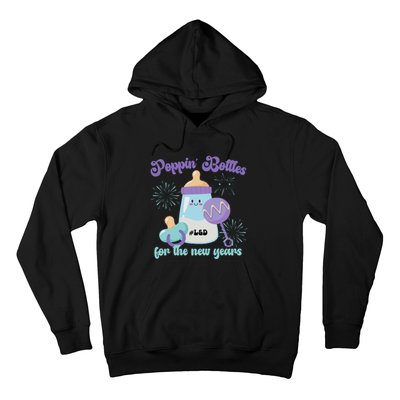 Wo Poppin Bottles For New Years Labor And Delivery Nurse Hoodie