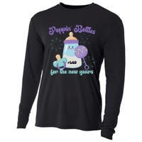 Wo Poppin Bottles For New Years Labor And Delivery Nurse Cooling Performance Long Sleeve Crew