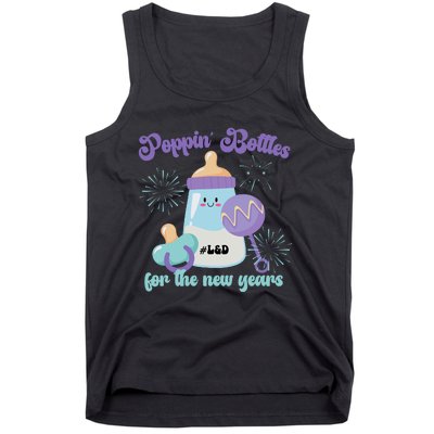 Wo Poppin Bottles For New Years Labor And Delivery Nurse Tank Top