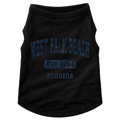 West Palm Beach Florida Fl Vintage Established D Doggie Tank