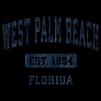 West Palm Beach Florida Fl Vintage Established D Backpack