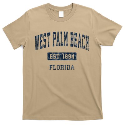 West Palm Beach Florida Fl Vintage Established D T-Shirt