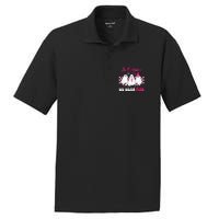 Wear Pink Breast Cancer Warrior Ghost Halloween Groovy PosiCharge RacerMesh Polo