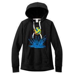 Water Polo Ball Player Team Sport Lover Swimmer Goalie Women's Fleece Hoodie