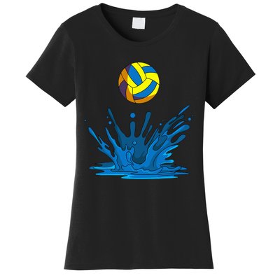 Water Polo Ball Player Team Sport Lover Swimmer Goalie Women's T-Shirt