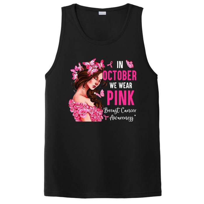 Wear Pink Breast Cancer Awareness Warrior  Pink Ribbon PosiCharge Competitor Tank