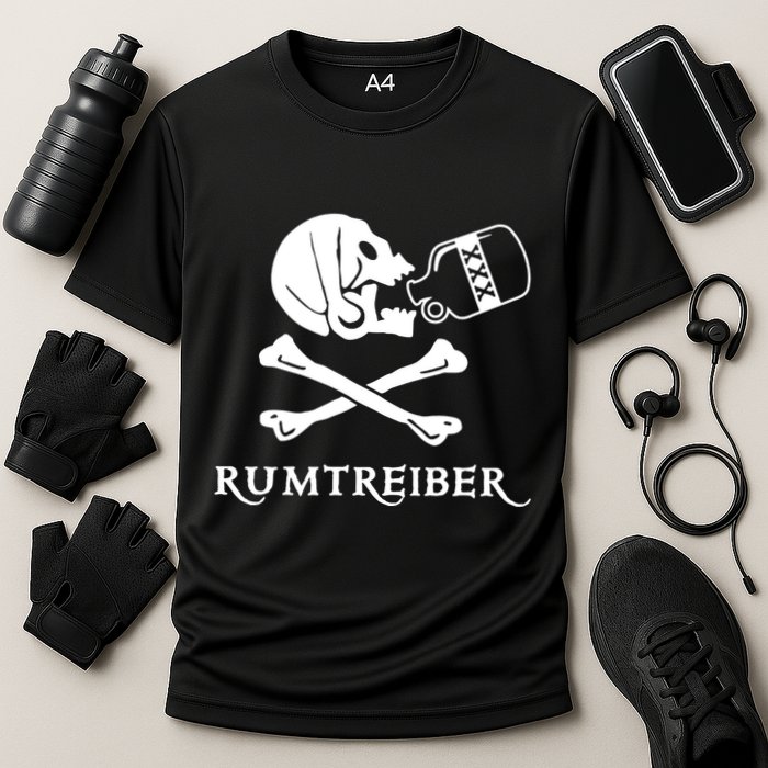 Wrestler Pirate Carnival Cooling Performance Crew T-Shirt