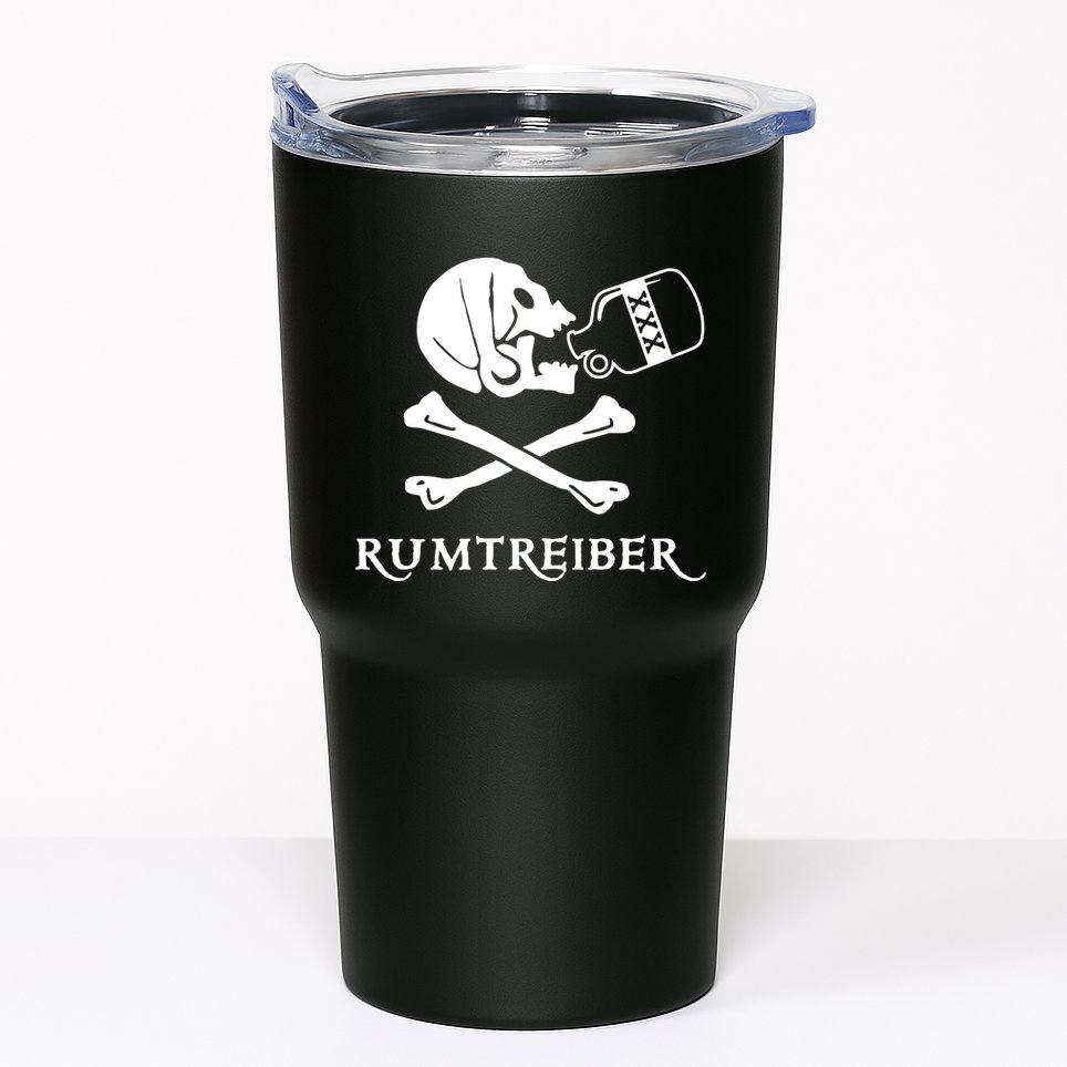 Wrestler Pirate Carnival Tumbler