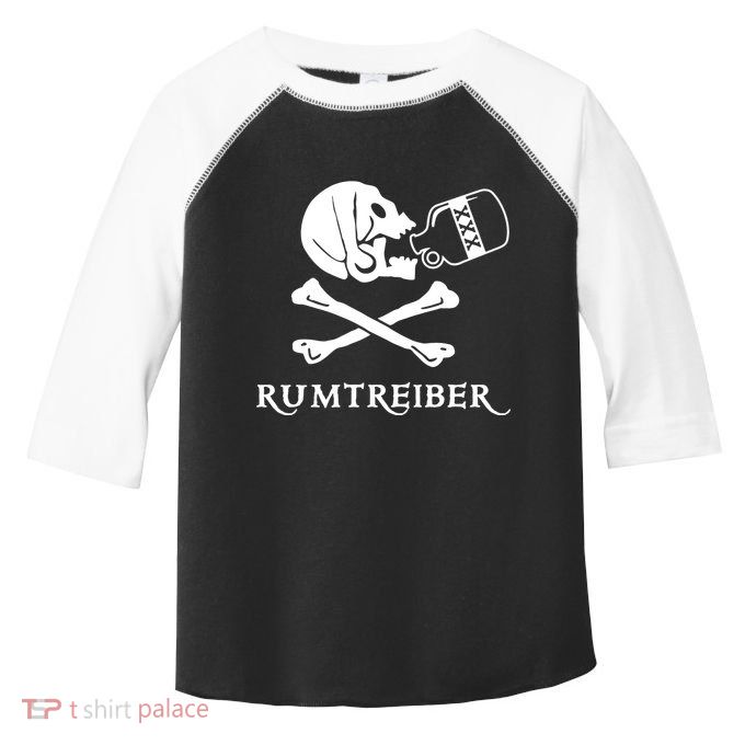Wrestler Pirate Carnival Toddler Fine Jersey T-Shirt