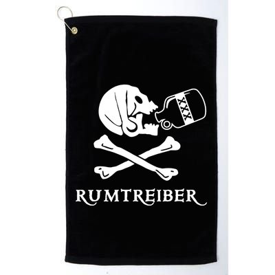 Wrestler Pirate Carnival Golf Towel