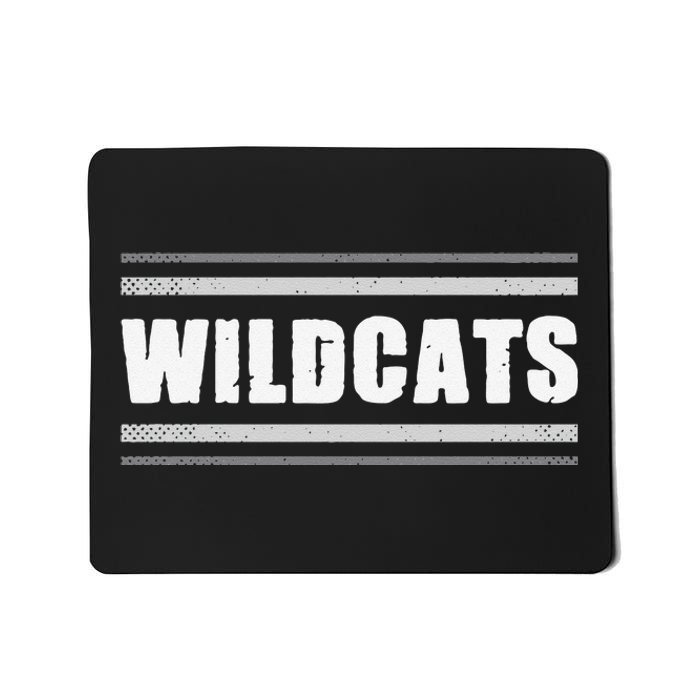 Wildcats Pride Clarksville Vintage Stripes Sweat Mousepad