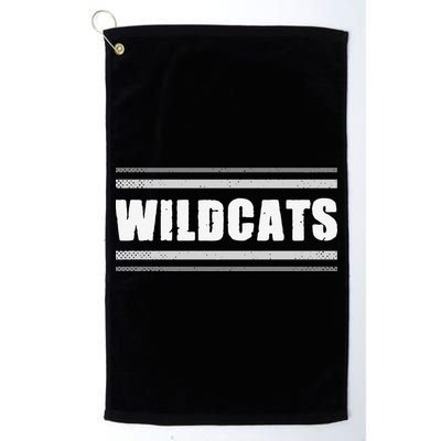 Wildcats Pride Clarksville Vintage Stripes Sweat Golf Towel