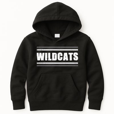 Wildcats Pride Clarksville Vintage Stripes Sweat Kids Hoodie