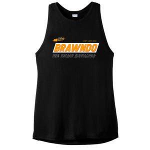 What Plants Crave Brawndo Ladies PosiCharge Tri-Blend Wicking Tank