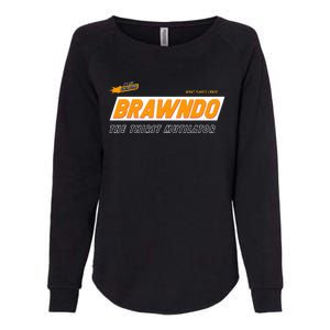 What Plants Crave Brawndo Womens California Wash Sweatshirt