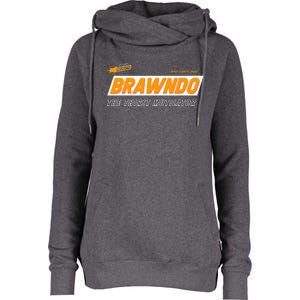 What Plants Crave Brawndo Womens Funnel Neck Pullover Hood