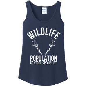 Wildlife Population Control Specialist Deer Hunting Ladies Essential Tank