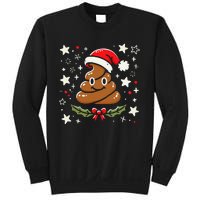 Women Pajamas Christmas Poop Xmas Funny Poop Gag Gift Sweatshirt