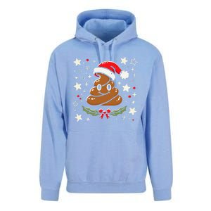 Women Pajamas Christmas Poop Xmas Funny Poop Gag Gift Unisex Surf Hoodie