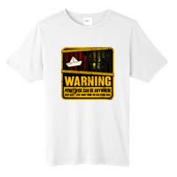 Warning Pennywise Can Be Anywhere Keep Safe Scary Horror Clown Halloween Tall Fusion ChromaSoft Performance T-Shirt