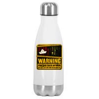 Warning Pennywise Can Be Anywhere Keep Safe Scary Horror Clown Halloween Stainless Steel Insulated Water Bottle