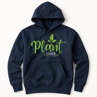 Womens Plant Chick Vegan Vegetarian Hoodie