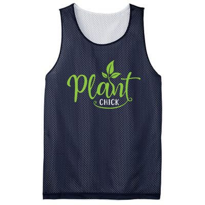 Womens Plant Chick Vegan Vegetarian Mesh Reversible Basketball Jersey Tank