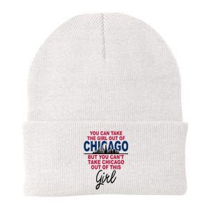 Womens Proud Chicago Chicago Girl Moved From Chicago Knit Cap Winter Beanie