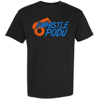 Whistle Podu Chennai Cricket Yellow Small Garment-Dyed Heavyweight T-Shirt