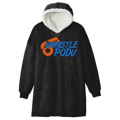 Whistle Podu Chennai Cricket Yellow Small Hooded Wearable Blanket