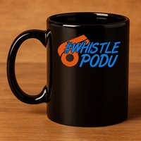 Whistle Podu Chennai Cricket Yellow Small 11oz C Handle Ceramic Mug