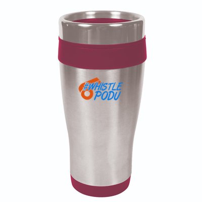 Whistle Podu Chennai Cricket Yellow Small 16oz Travel Tumbler