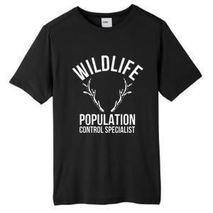 Wildlife Population Control Specialist Deer Hunting Tall Fusion ChromaSoft Performance T-Shirt