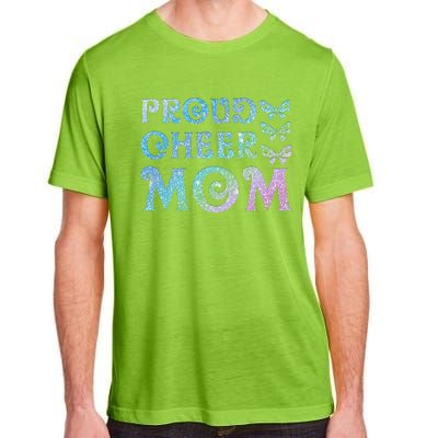 Womens Proud Cheer Mom Mothers Women's Day Adult ChromaSoft Performance T-Shirt