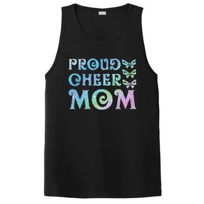 Womens Proud Cheer Mom Mothers Women's Day PosiCharge Competitor Tank