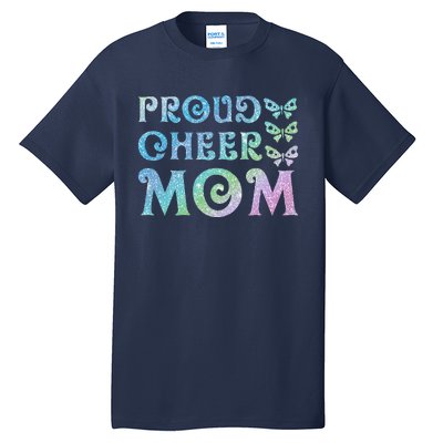 Womens Proud Cheer Mom Mothers Women's Day Tall T-Shirt