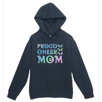 Womens Proud Cheer Mom Mothers Women's Day Urban Pullover Hoodie